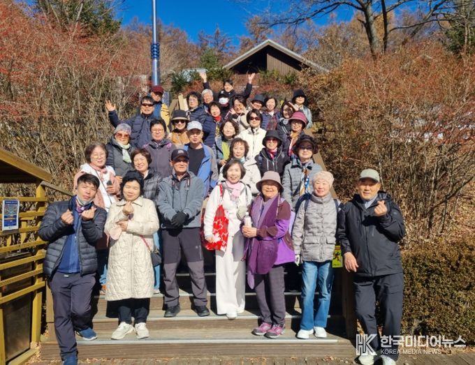 (사)한국당뇨협회와 당뇨 어르신 대상 산림치유 프로그램 운영