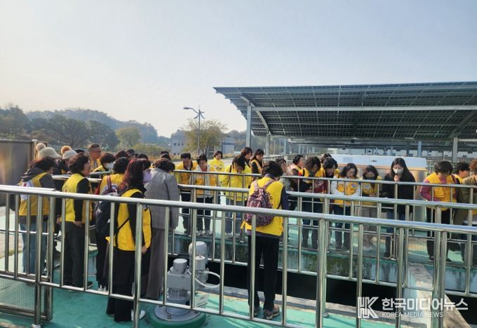 대한적십자사 흥덕구협의회 지북정수장 견학