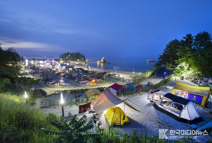 동해시가 추천하는 감성 캠핑지”