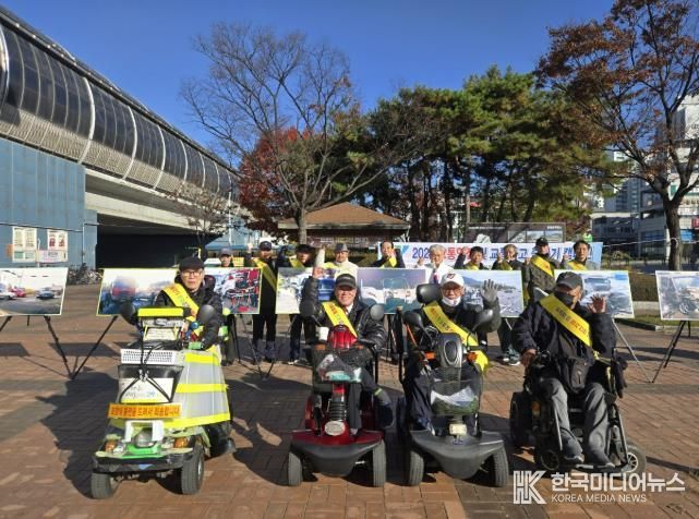 (사)한국교통장애인협회 동두천시지회, 교통사고 줄이기 캠페인 전개