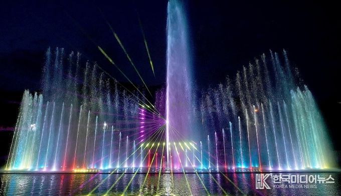 괴산자연울림 음악분수