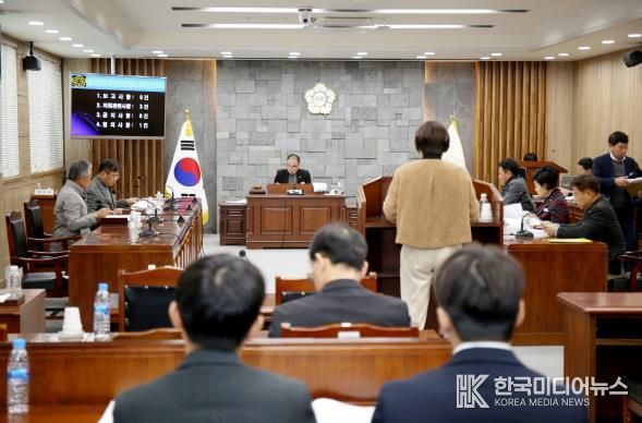 영광군의회, 제33회 의원간담회 개최