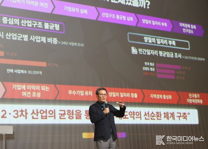 강릉시, 민선8기 2025년 시정설명회 개최