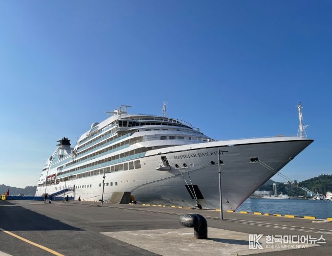지난 8월 입항한 ‘미츠이 오션후지호’