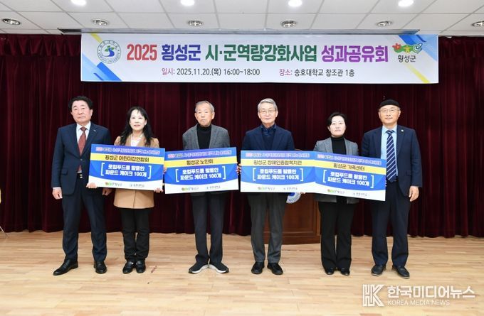 횡성군, 『2025년 시군역량강화사업 성과보고회』개최