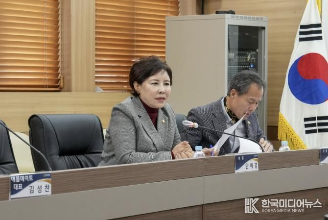 포천시의회 서과석 의원·안애경 의원, 포천시 청년창업농업인 간담회 개최