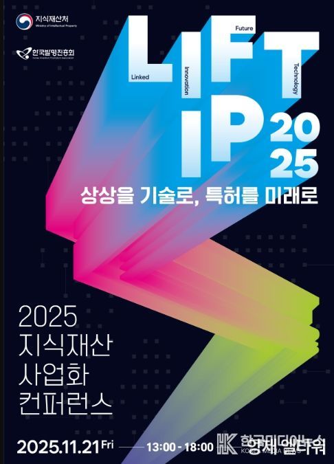 '2025 지식재산 사업화 학술회의' 포스터