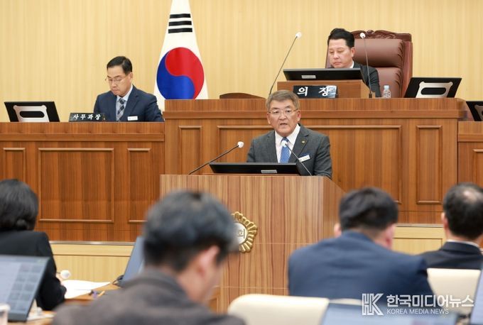 김학동 예천군수, 시정연설서 2026년 군정 운영방향 제시