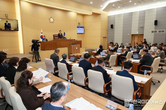 제282회 예천군의회 제2차 정례회 개회