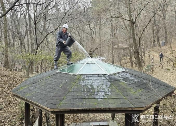 수원시 장안구, 가을철 맞아 비가림시설 및 취수구 청소 실시