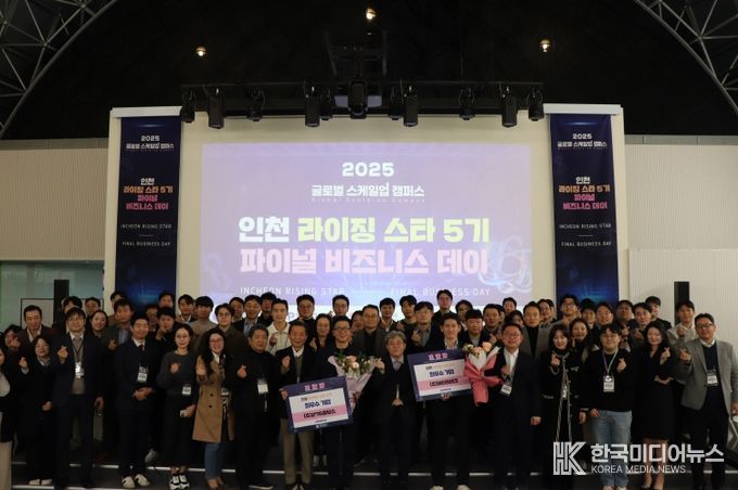 인천TP, ‘인천 라이징스타’ 5기 파이널 비즈니스 데이 성료