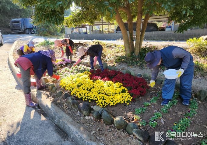 고흥군, 불법투기 지역 ‘한평정원’으로 새롭게 태어나다