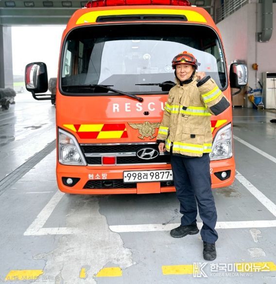 김천소방서 2명 화재대응능력 1급 취득… 김동건 소방위 ‘트리플 크라운’ 달성