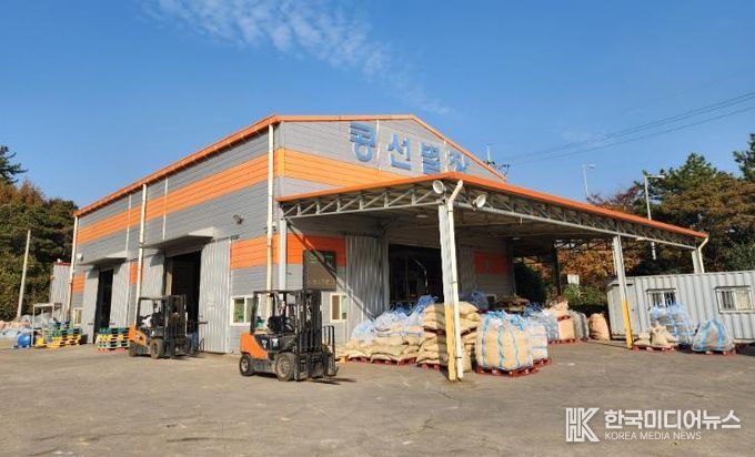 전략작물산업화 - 나주지역 콩 선별장