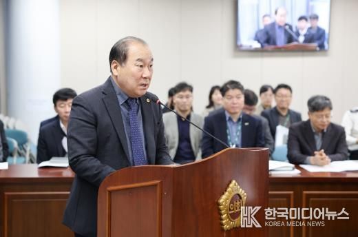 강정일 전라남도의원, 전라남도 도시계획 조례 개정안 대표발의