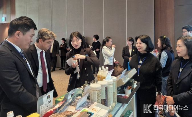 장흥군, 주한외교단 대상 특산품 홍보.