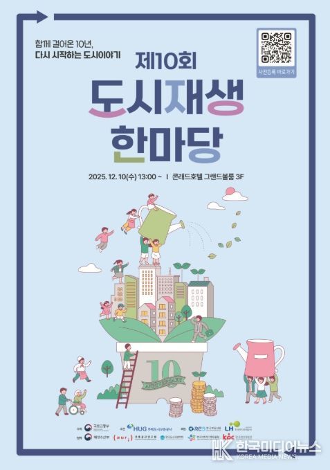 2025년 도시재생 한마당 포스터