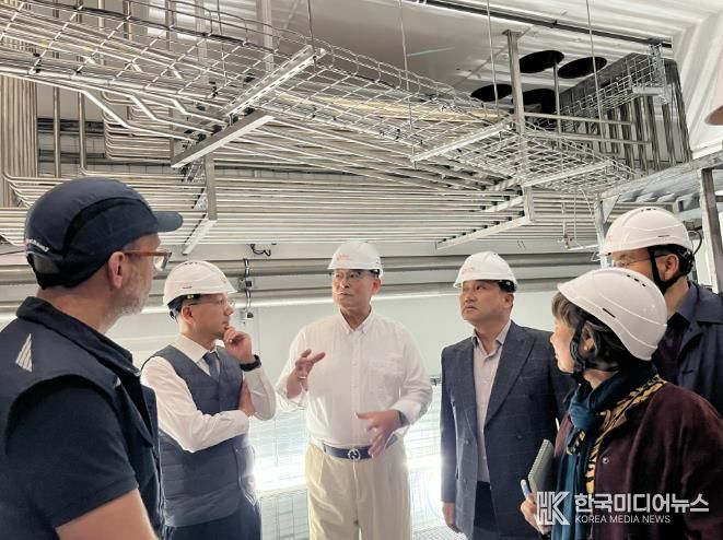 중입자 가속기 현장 방문