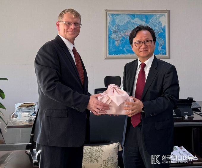 대구시 국제관계대사, 주부산미국영사관 신임 수석 영사와 면담