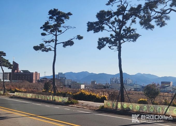 월동거적 설치 모습