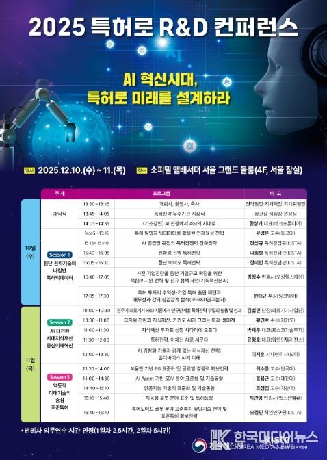 2025 특허로 R&D 컨퍼런스 포스터