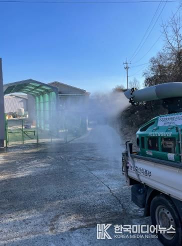 의성군, 고병원성 AI 차단 위해 ‘일제소독의 날’ 운영