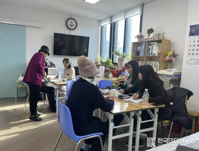 ‘찾아가는 무료진료 및 건강상담’ 진행 모습