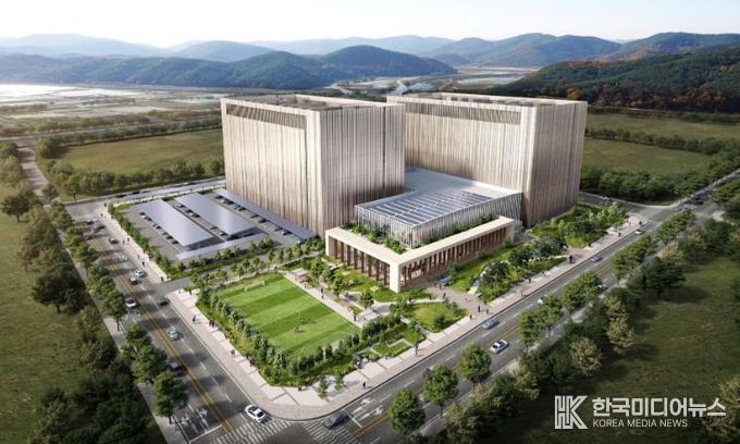 미래 신성장동력 예산 확보 사진-장성데이터센터 조감도