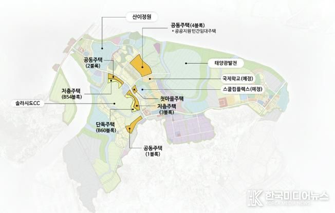 솔라시도 기업도시 주택단지