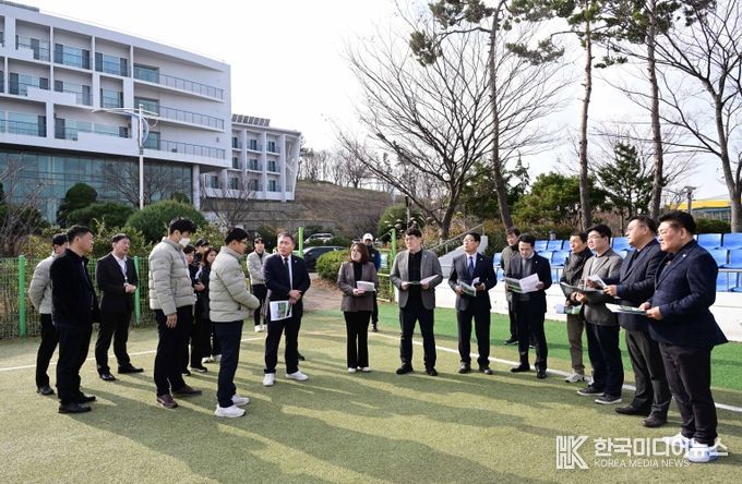 목포시의회 예산결산특별위원회, 2026년도 예산안 심사 위해 주요 사업 현장 점검 실시