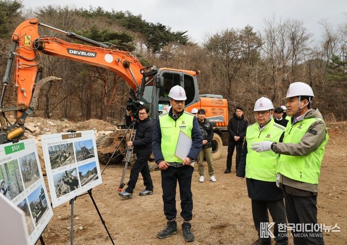 강원특별자치도, 설악산 오색케이블카 건설 현장 점검