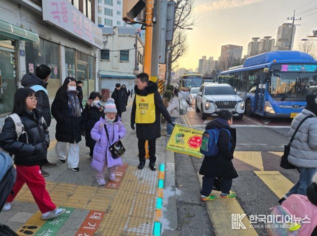 우리 아이 등굣길 ‘구석구석’ 교통안전점검