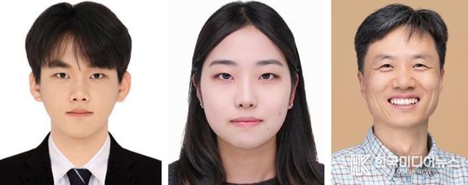 경상국립대학교(GNU) IT공과대학 전기공학과 김요한·임규리 학생과 전대영 교수