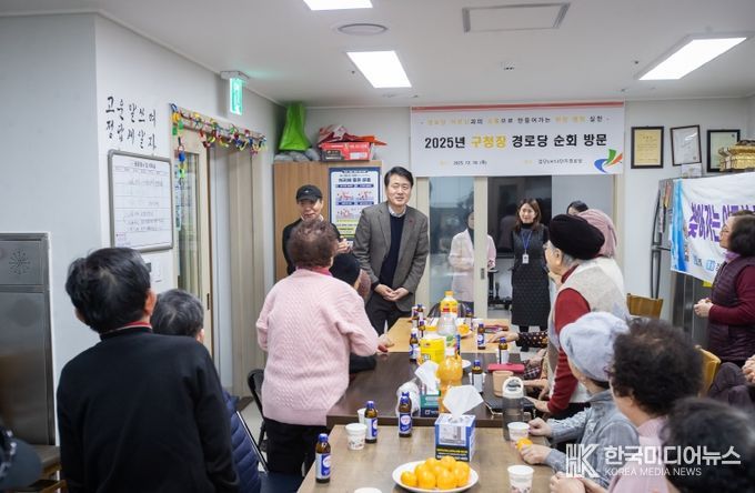 인천 서구, 어르신 곁으로 한걸음 더 ‘2025년 경로당 순회 방문’ 성료
