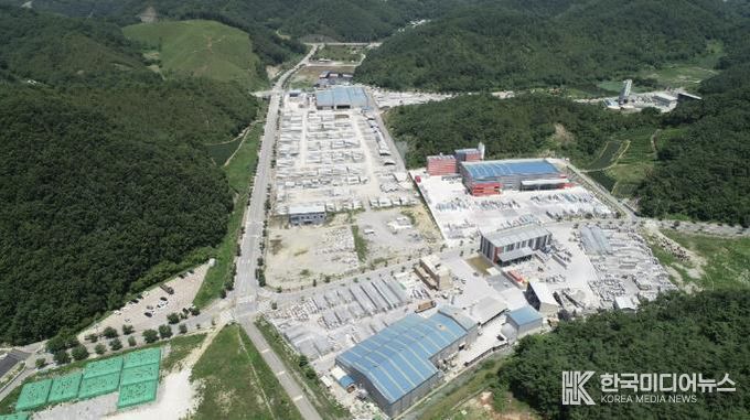 단양일반산업단지 전경