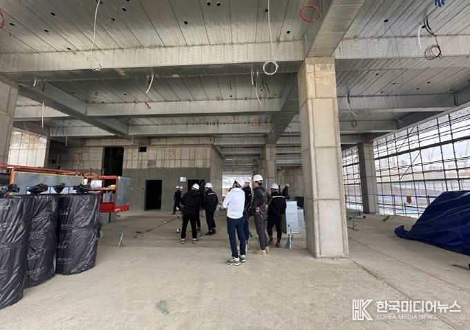 인천 서구, 동절기 건축공사 현장 점검 실시로 대설·강풍·화재 예방