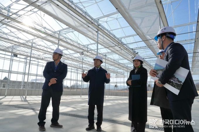 국립정원소재센터 현장 방문