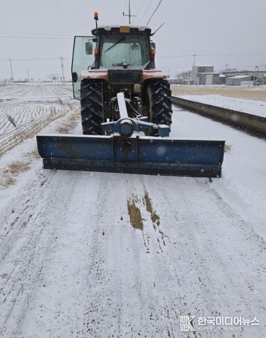 제설작업 트랙터 사고대비 보상대책 마련
