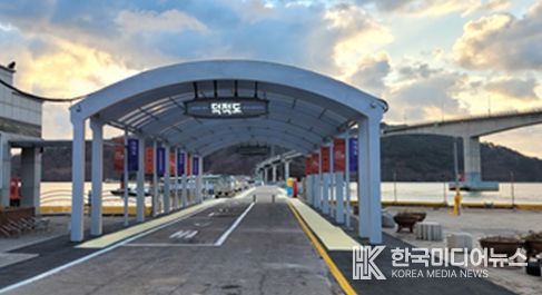 덕적도 진리항 선착장 게이트 정비(후면, 후)