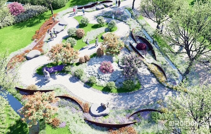 숲 조감도 예시-적금도