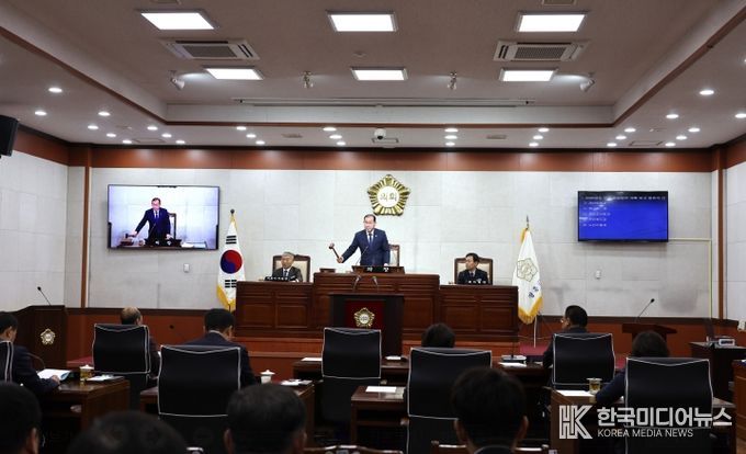 장흥군의회, 2026년 첫 임시회 폐회