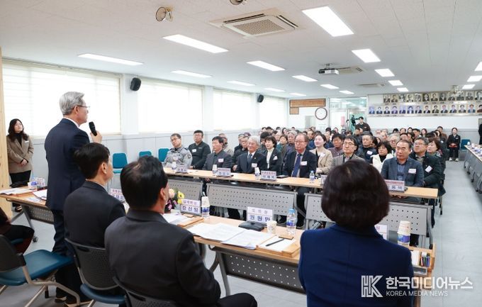 의령군 군민과의 대화 마무리