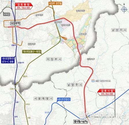 의정부시, 동부권 철도 사각지대 해소 위한 지하철 8호선 연장 총력
