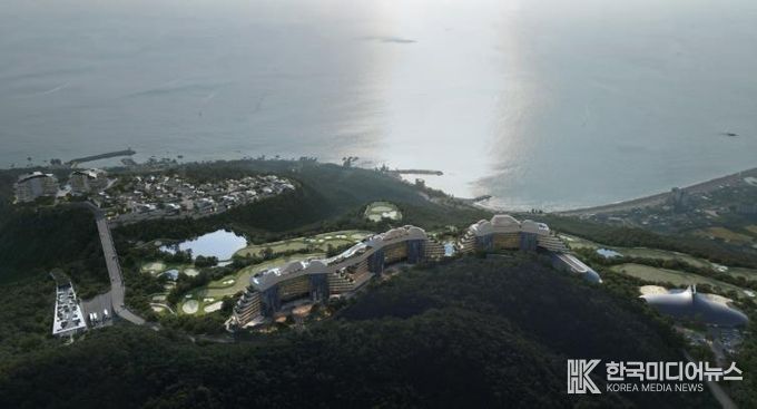 웨일즈코브 울산관광단지 조감도.