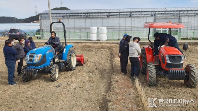 2026년 농업기계 현장 실무교육 교육생 모