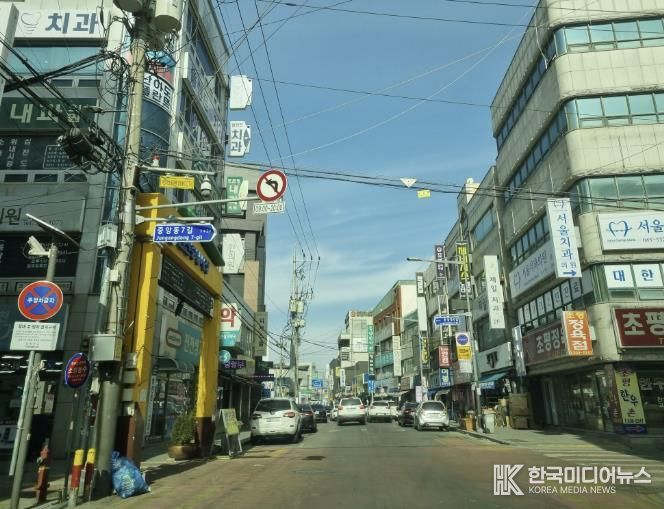 지중화 사업 대상지 사진