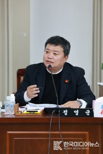 정영균 도의원 기획행정위원회에서 질문