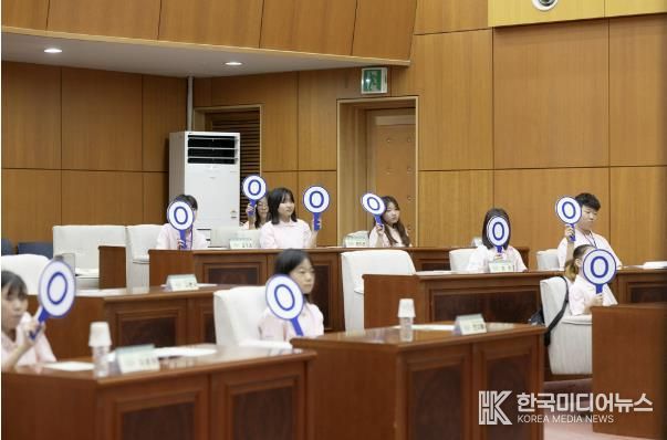 2025년 9월 2일 열린 어린이청소년의회 정례회 모습