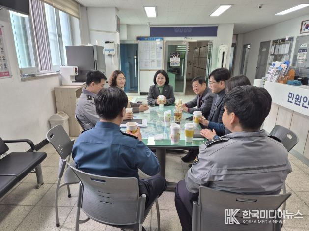 자치경찰위원회 치안 현장근무자 격려 방문