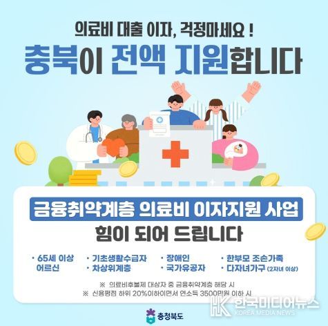 의료비 대출이자 지원 카드뉴스